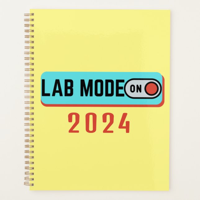 LAB MODE ON - LABLIFE  PLANNER (Front)