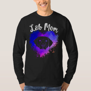 Lab Mom Labrador Retriever Dog Mom Puppy Owner Pet T-Shirt
