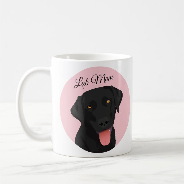 Lab Mum Coffee Mug (Left)
