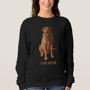 Lab Mum Fox Red Labrador Retriever Dog Lover Sweatshirt