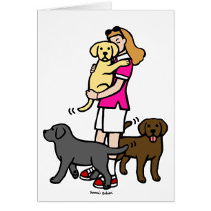 Lab Mum in the Pink Shirt 1