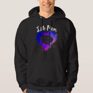 Lab Mum Labrador Retriever Dog Mum Puppy Owner Pet Hoodie