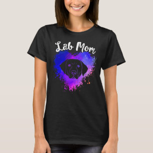 Lab Mum Labrador Retriever Dog Mum Puppy Owner Pet T-Shirt