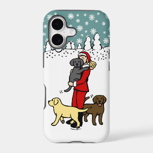 Lab Mum Santa Christmas