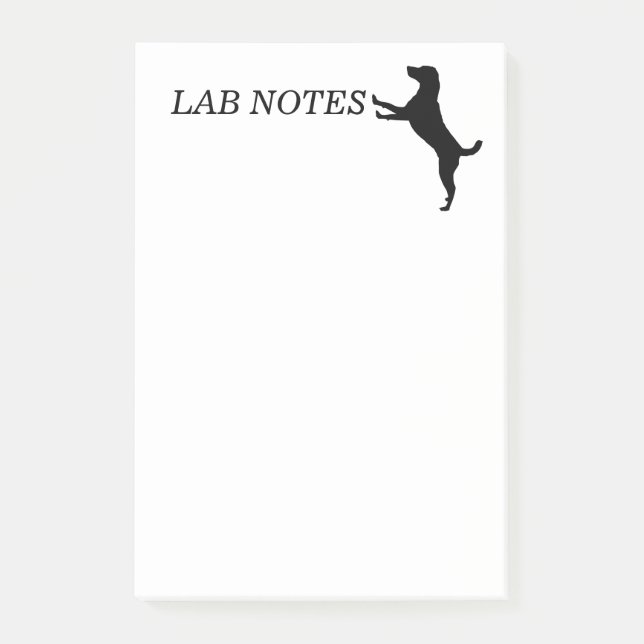 LAB NOTES Post-It Notes (Front)