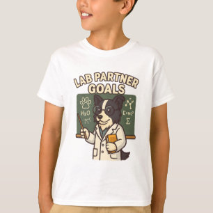 Lab Partner Goals – Science Dog T-Shirt
