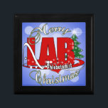 LAB PHLEBOTOMIST CHRISTMAS GIFT BOX<br><div class="desc">LAB PHLEBOTOMIST CHRISTMAS  BIG RED LAB ABREVIATION MERRY CHRISTMAS - Celebrate PHLEBOTOMY VENIPUNCTURIST BLOOD DRAW</div>