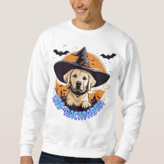 Lab-racadabra Halloween Theme Labrador Puppy  Sweatshirt