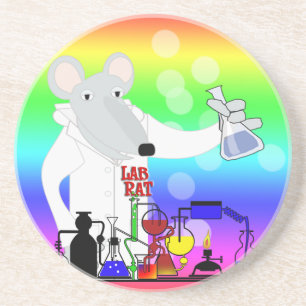 LAB RAT CHEMISTRY COASTER