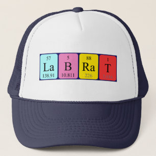 Lab Rat periodic table name hat