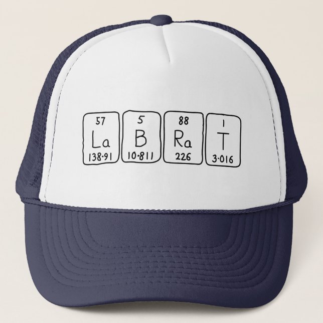 Lab Rat periodic table name hat H (Front)