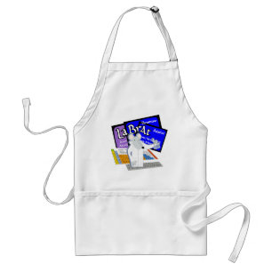 Lab Rat Spelled with Elements from Periodic Table Standard Apron