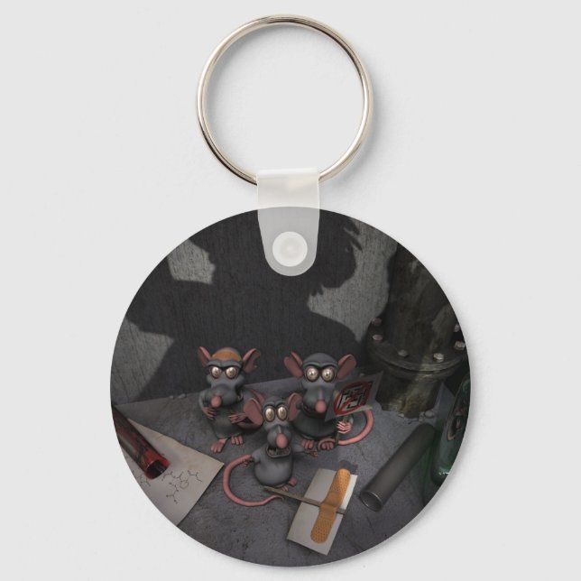 Lab Rats Unite Keychain (Front)
