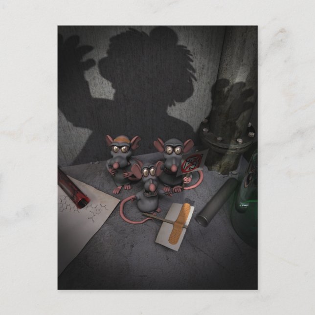 Lab Rats Unite Postcard (Front)