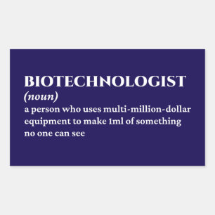 Lab Researcher – Funny Definition Rectangular Sticker