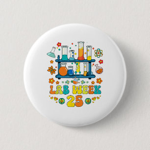 Lab Scientist Lab Week 2025 Mystery Machine Of Dia 6 Cm Round Badge