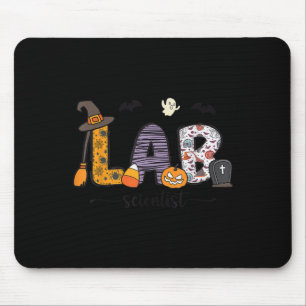 Lab Scientist Medical Lab Science Halloween Labora Mouse Pad