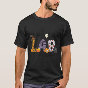 Lab Scientist Medical Lab Science Halloween Labora T-Shirt