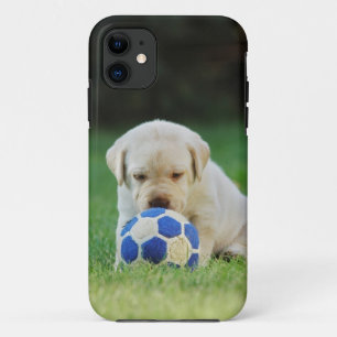 Lab soccer player iPhone 11 case