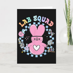 Lab Squad Bunnies Lab Team Tech Laboratory Istant Card