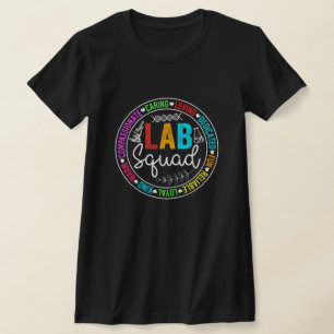 Lab Squad Funny Lab Week 2024 Medical Laboratory  T-Shirt