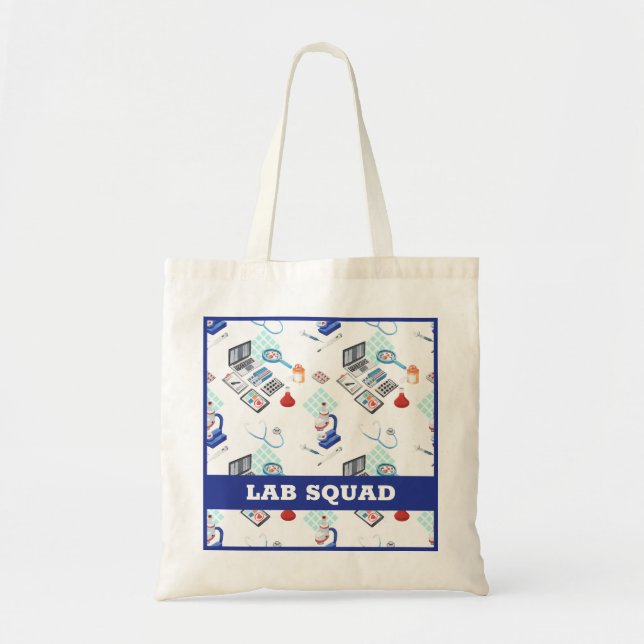 Lab Squad, Medical Laboratory Professional  Tote Bag (Front)