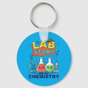 Lab Story Lab Week 2026 Funny Science Laboratory Key Ring