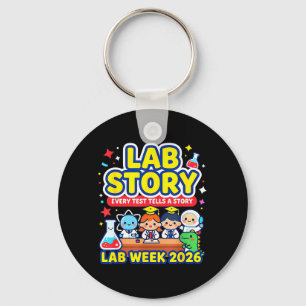 Lab Story Week 2026 Medical Laboratory Technician Key Ring