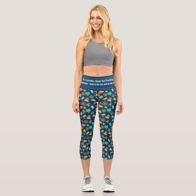 Lab Style: Customisable Scientist Leggings (Front)