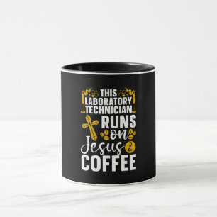 Lab Tech Chemist Laboratory Tech Coffee Technician Mug