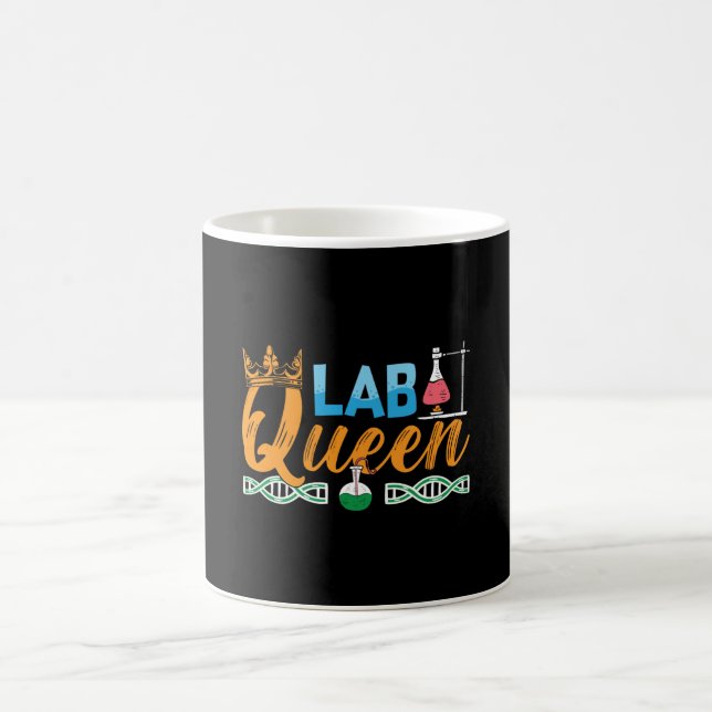 Lab Tech Lab Queen Laboratory Chemist Technician Coffee Mug (Center)