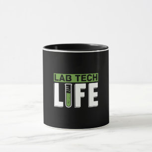 Lab Tech Life Laboratory Technician Science Mug