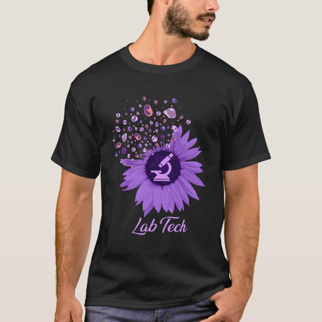 Lab Tech Med Tech Medical Technician Lab T-Shirt (Front)
