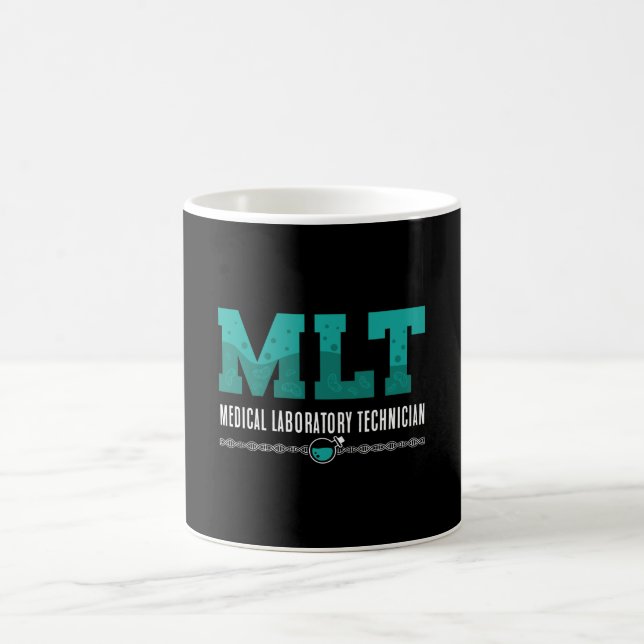 Lab Tech MLT Medical Laboratory Technician Science Coffee Mug (Center)