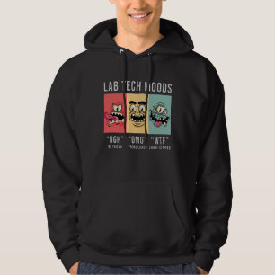 Lab Tech Moods Laboratory Science Technician Gift Hoodie