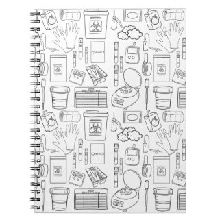 Lab tech notebook