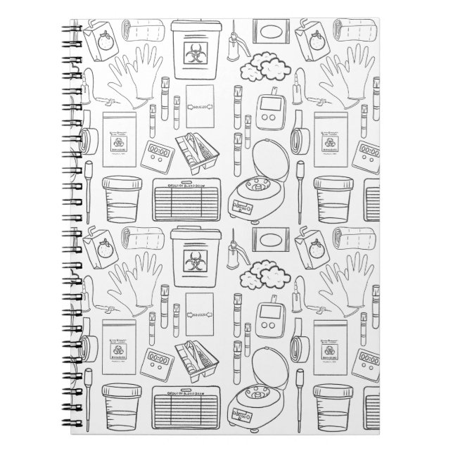 Lab tech notebook (Front)