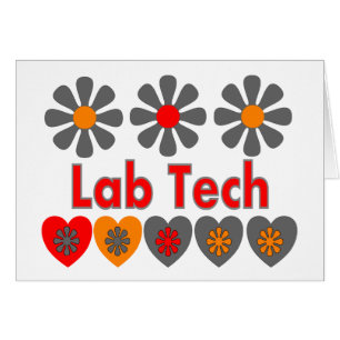 Lab Tech RETRO flowers