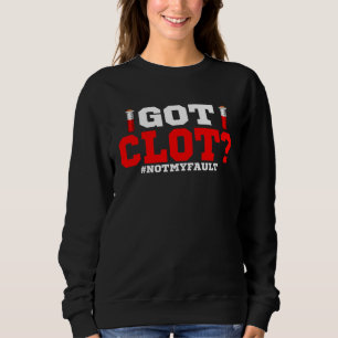 Lab Technician Clot Medical Scientists Laboratory  Sweatshirt