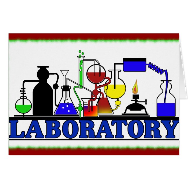 LAB WARE - LABORATORY GLASSWARE SETUP (Front Horizontal)