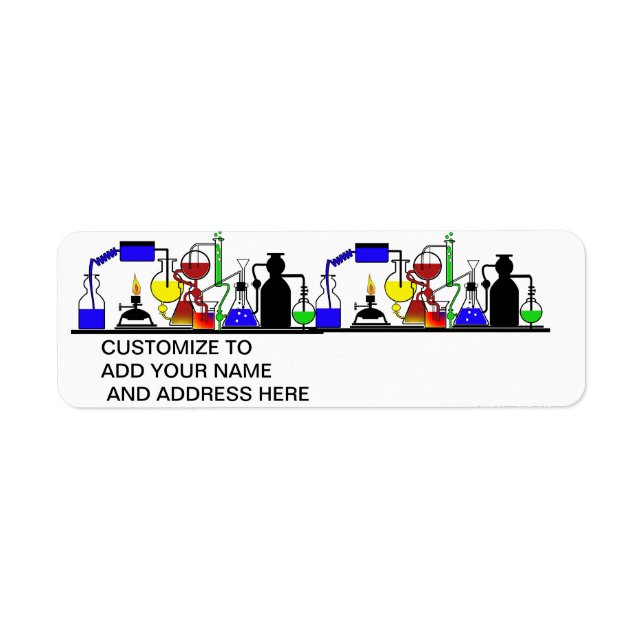 LAB WARE - RETURN ADDRESS STICKERS (Front)