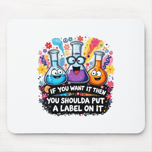 Lab Week 2025 Mystery Machine Medical Lab Design  Mouse Pad (Front)