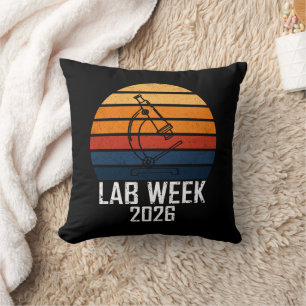 Lab Week 2026 Medical Laboratory Professionals Cushion