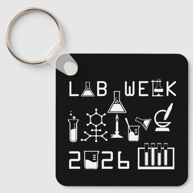 Lab Week 2026 Medical Laboratory Professionals Key Ring (Front)