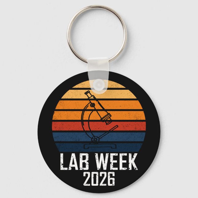 Lab Week 2026 Medical Laboratory Professionals Key Ring (Front)