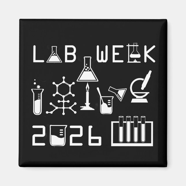 Lab Week 2026 Medical Laboratory Professionals Magnet (Front)
