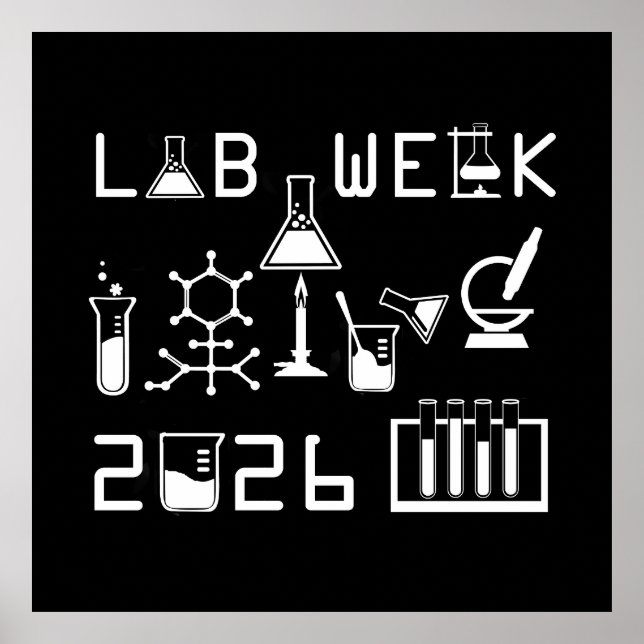 Lab Week 2026 Medical Laboratory Professionals Poster (Front)