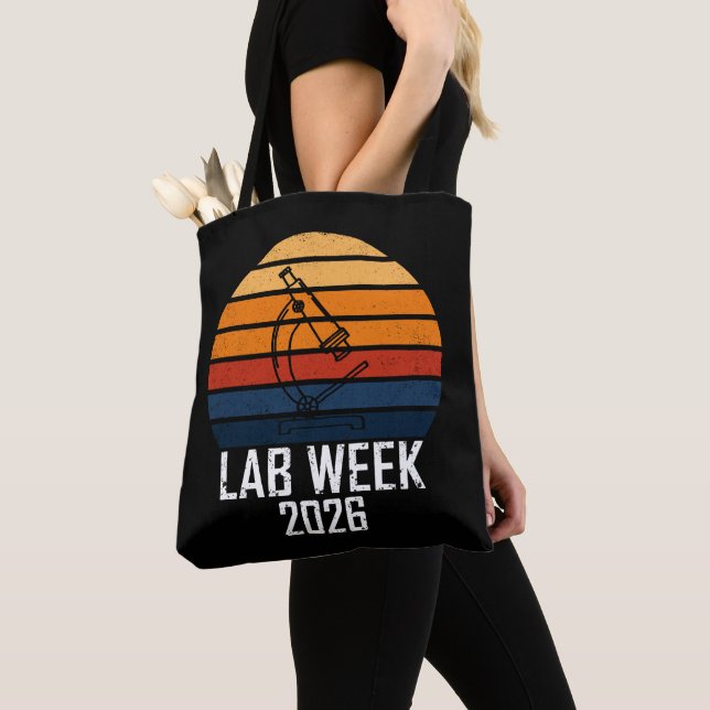 Lab Week 2026 Medical Laboratory Professionals Tote Bag (Close Up)