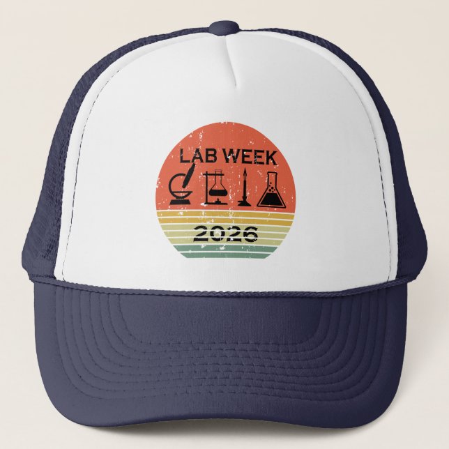 Lab Week 2026 Medical Laboratory Professionals Trucker Hat (Front)