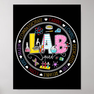 Lab Week 2026 Squad Medical Laboratory Technician Poster